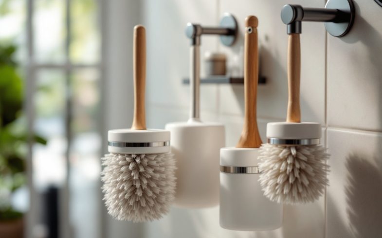 Brosses de toilette suspendues : les modèles les plus esthétiques